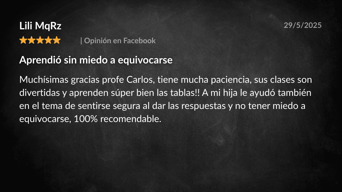 carrusel de testimonios